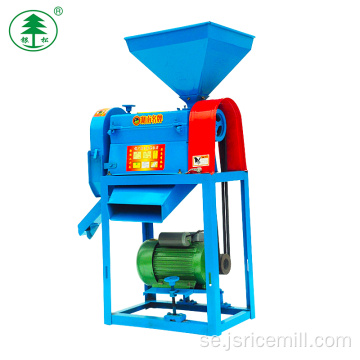 Jordbruksmaskinpris Mini Rice Mill Machine